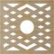 Ekena Millwork Chevron Wood Fretwork Pierced Ceiling Medallion, Hickory, 28"OD x 7 1/4"ID x 3/8"T CMWP28X28X0375CHHI - alternate 5